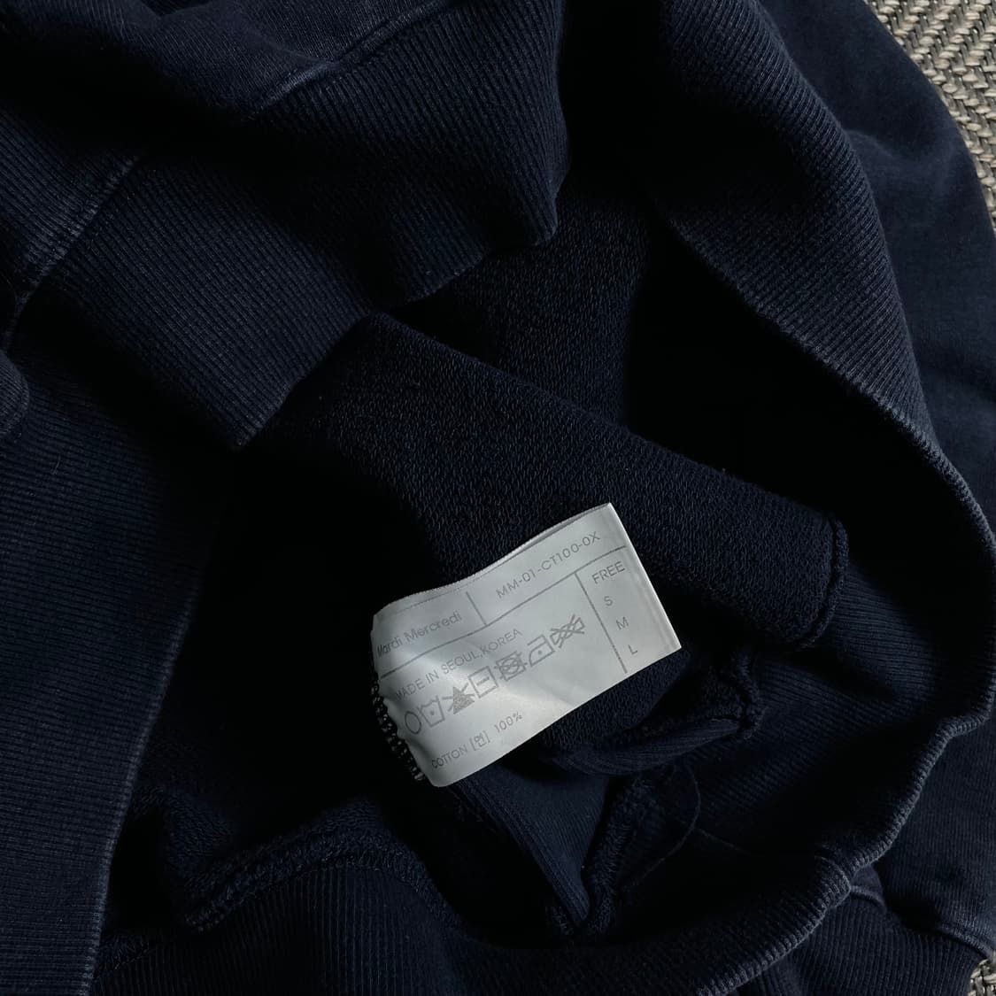 마르디 메크르디 빅로고 맨투맨y 3172 상품이미지6