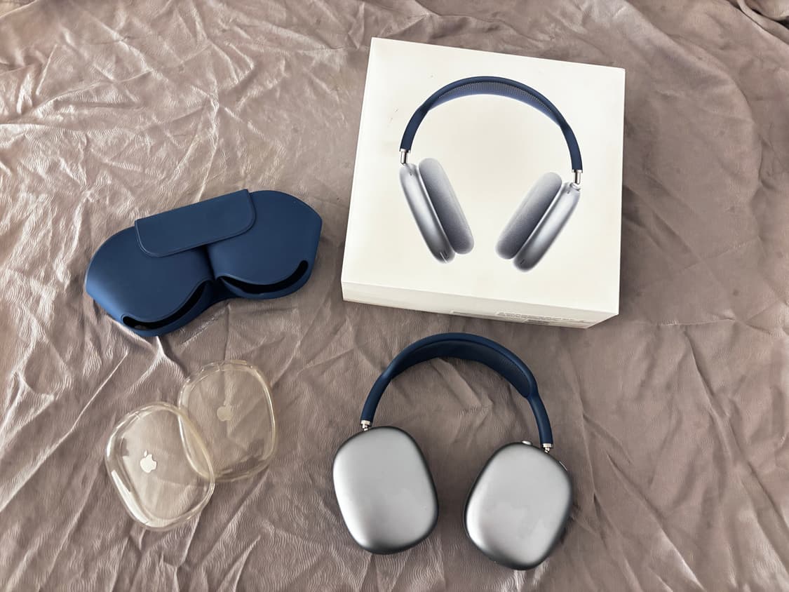 애플 에어팟 맥스 스카이블루(라이트닝) 상품이미지1