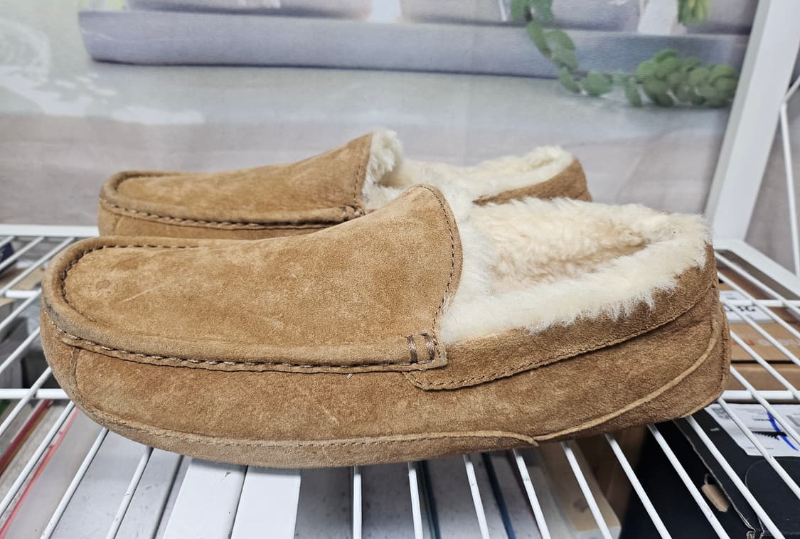 어그 남성 방한화 260 애스콧 양털 모카신 겨울 방한로퍼 SE02 상품이미지5