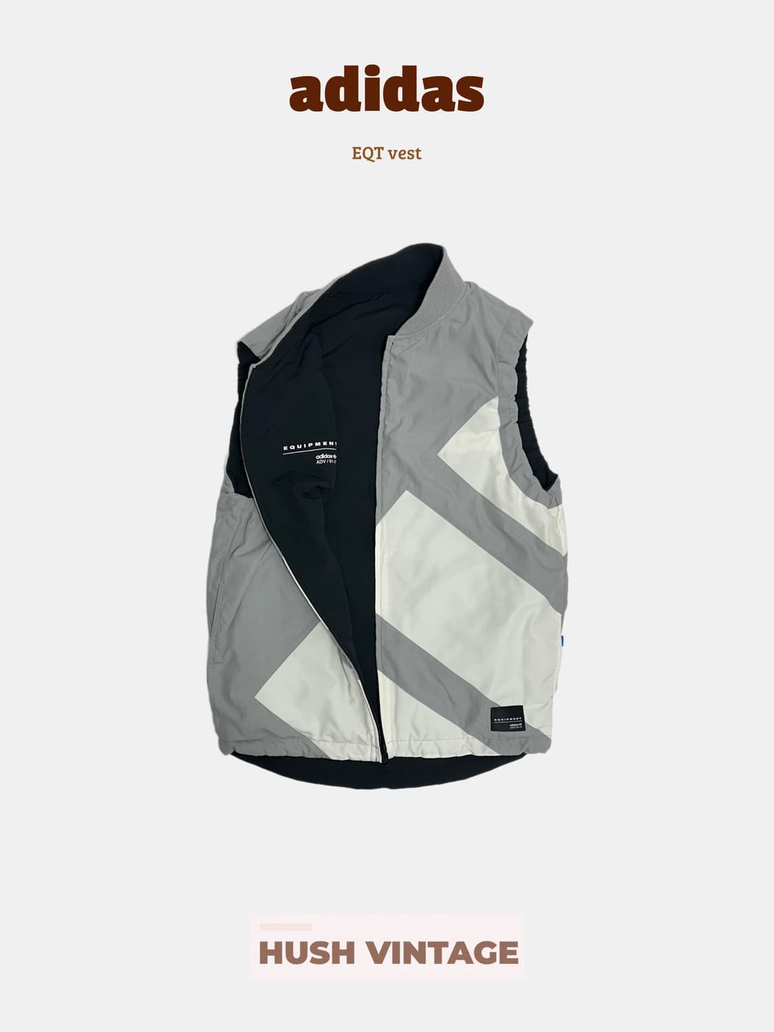 아디다스 EQT 리버서블 베스트 바람막이 조끼 상품이미지1