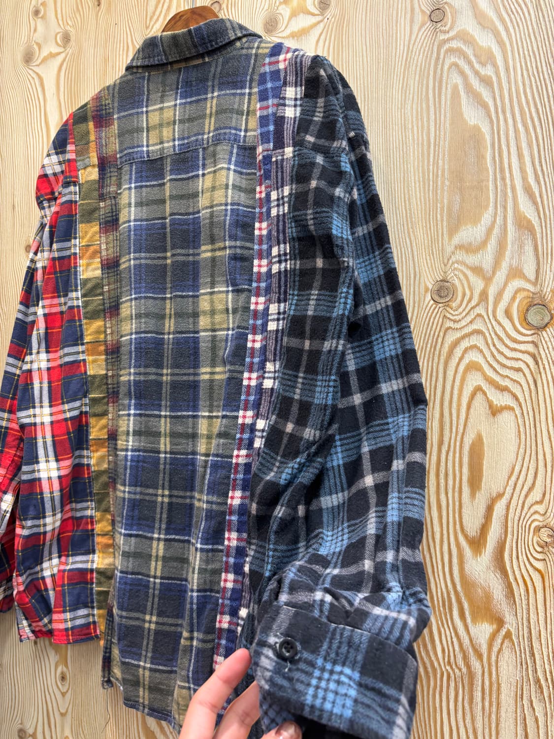 리빌드 바이 니들스 7컷 플란넬 체크 셔츠 상품이미지4