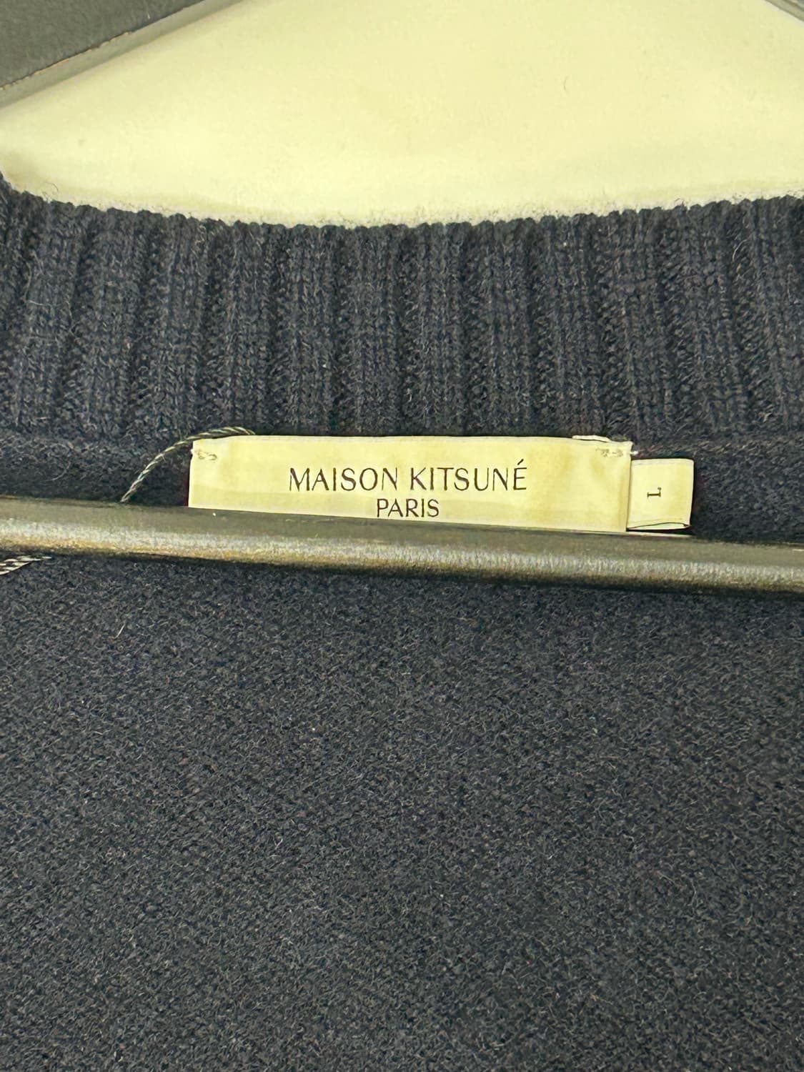 Maison Kitsune 메종키츠네 네이비 니트 가디건 상품이미지6