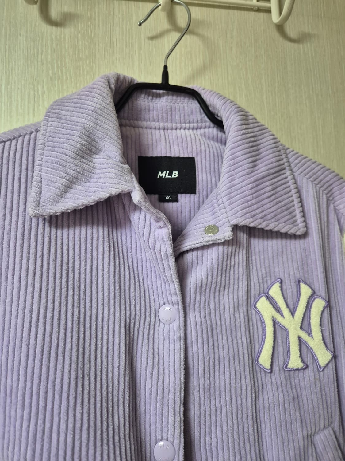 (23년) MLB 엠엘비 코듀로이 바시티 자켓 점퍼 XS 상품이미지5