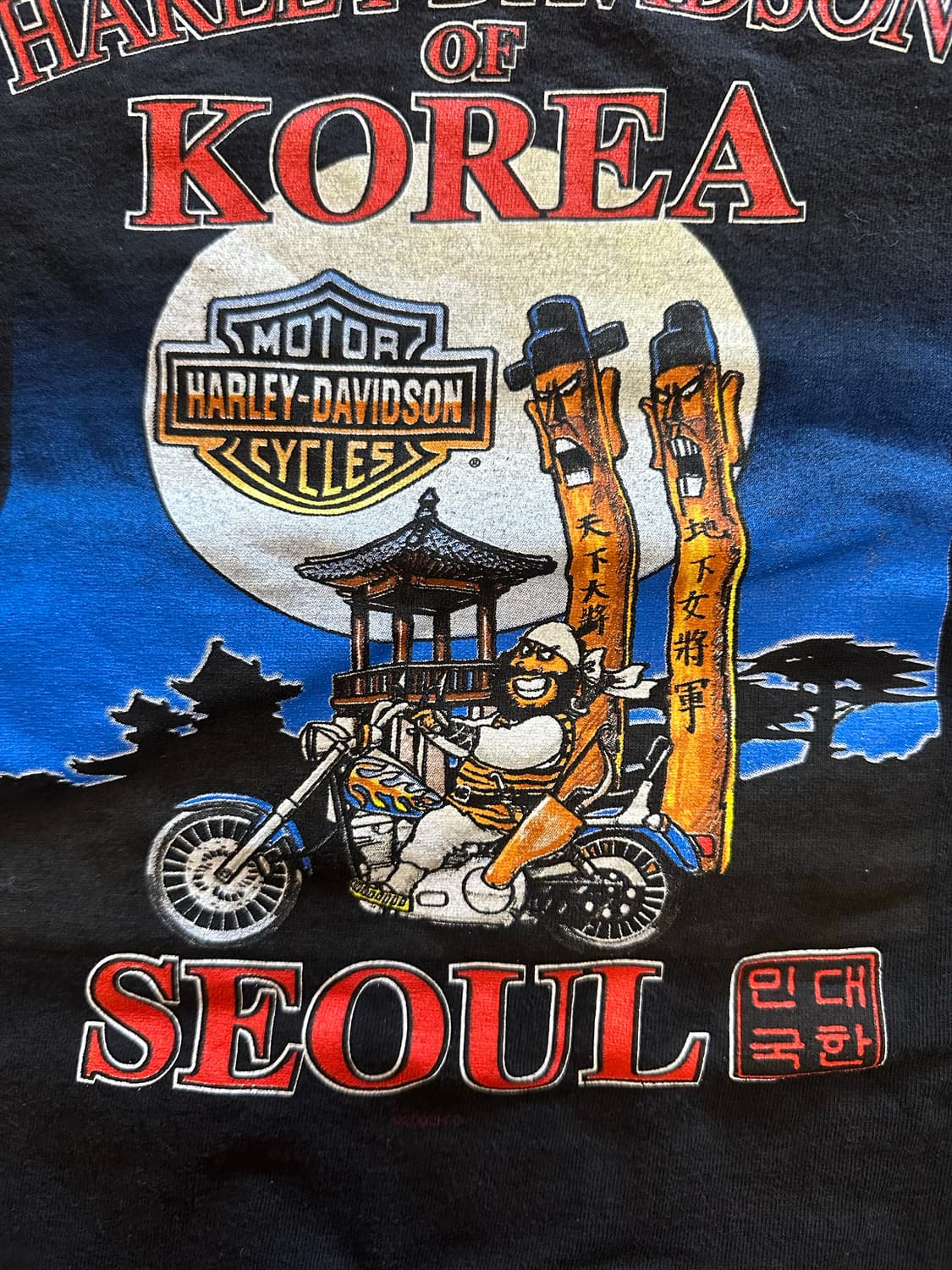 [희귀/USA] 2002 할리데이비슨 서울 코리아 "천하대장군" 상품이미지7