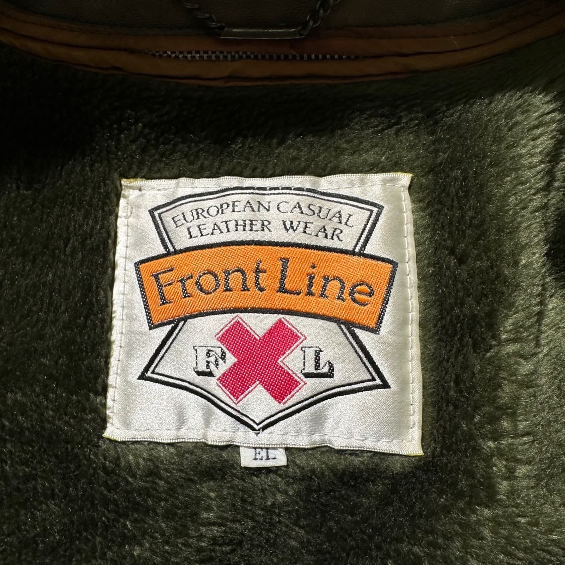 Front Line 프론트라인 램스킨 양가죽 봄버 자켓 상품이미지4