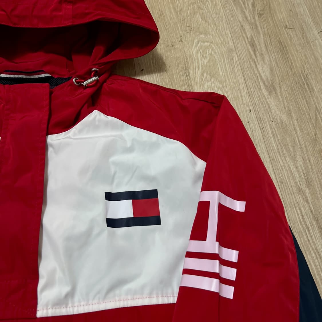 타미힐피거 빅로고 아노락 바람막이 XS/85  상품이미지3