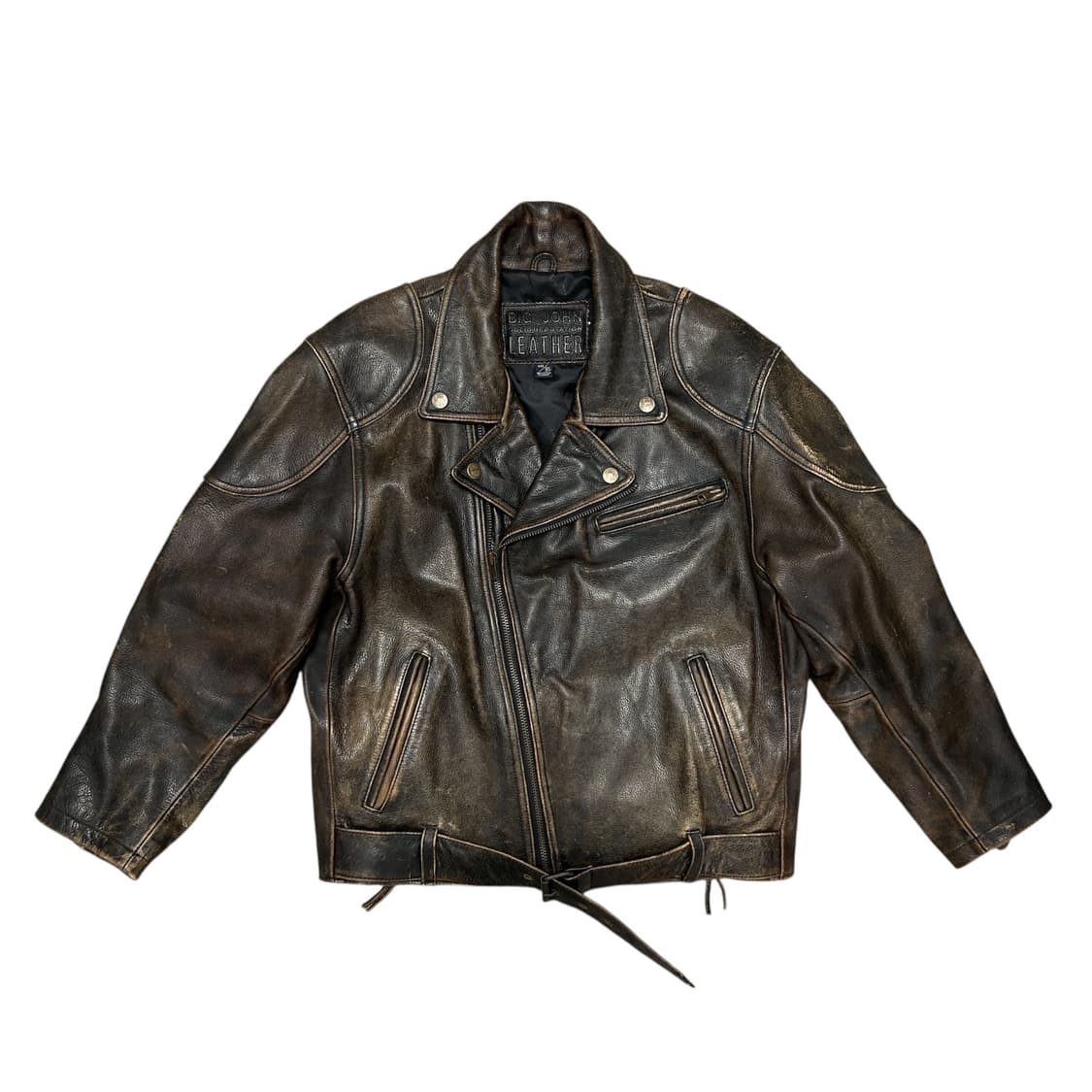 빅존 빈티지 바이커 소가죽 레더자켓(95) 상품이미지1