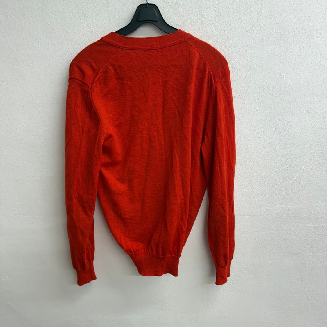 라코스테 스몰 로고 레드 가디건 3 상품이미지4