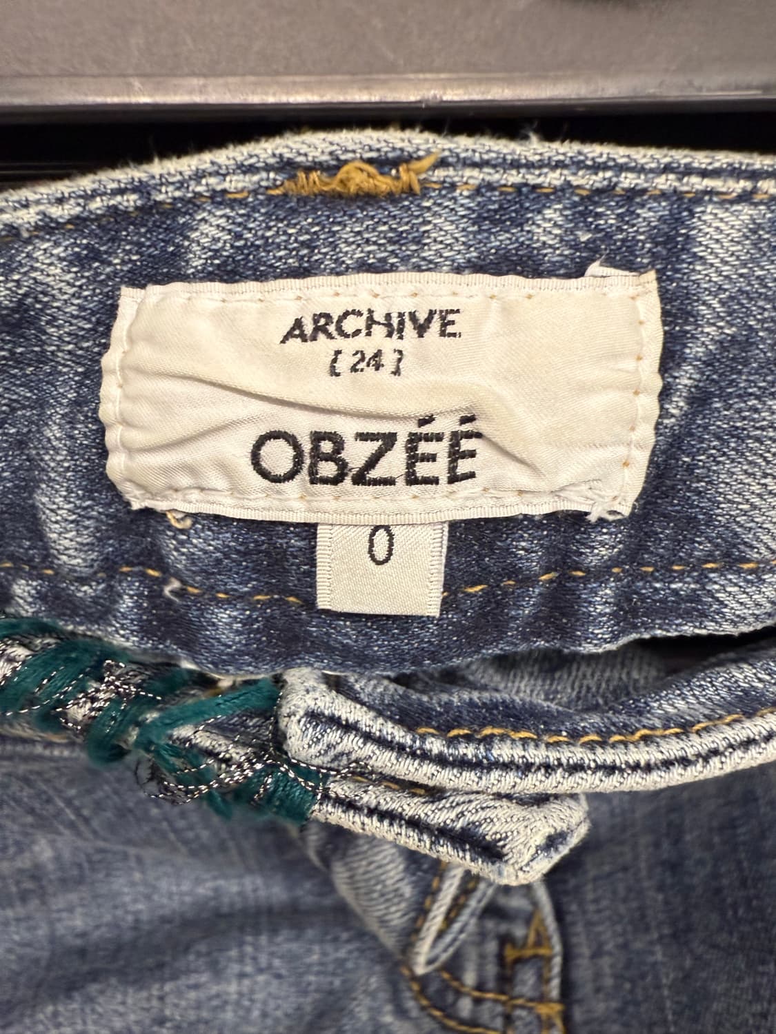 OBZEE 디스트로이드 데님 팬츠 26 상품이미지4