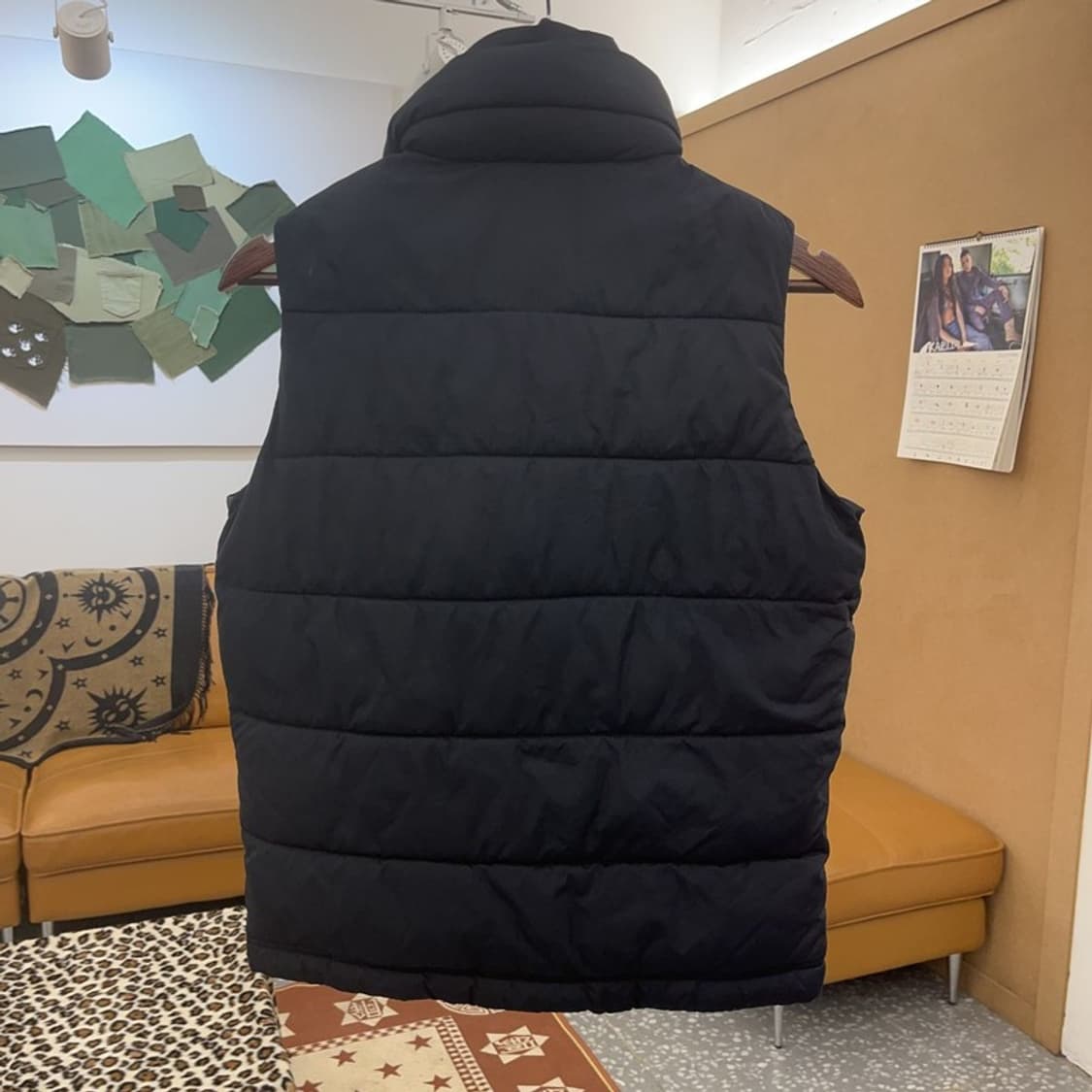 아베크롬비 올드스쿨 레트로 빈티지 패딩 조끼 XL C09078 상품이미지4