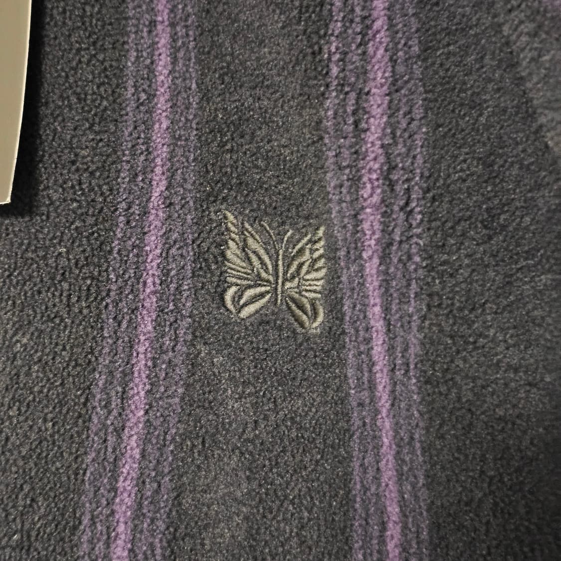 L 새제품 ) 유니클로 X 니들스 후리스 가디건 483980 블랙 상품이미지3