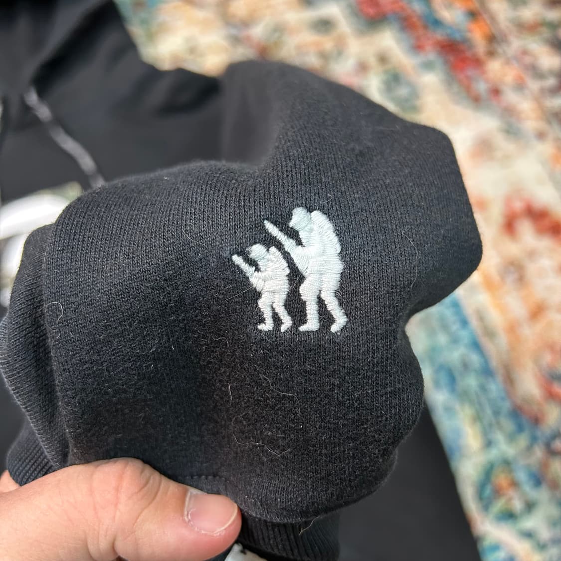 [L] 베이프 애이프 프린팅 후드티 상품이미지4