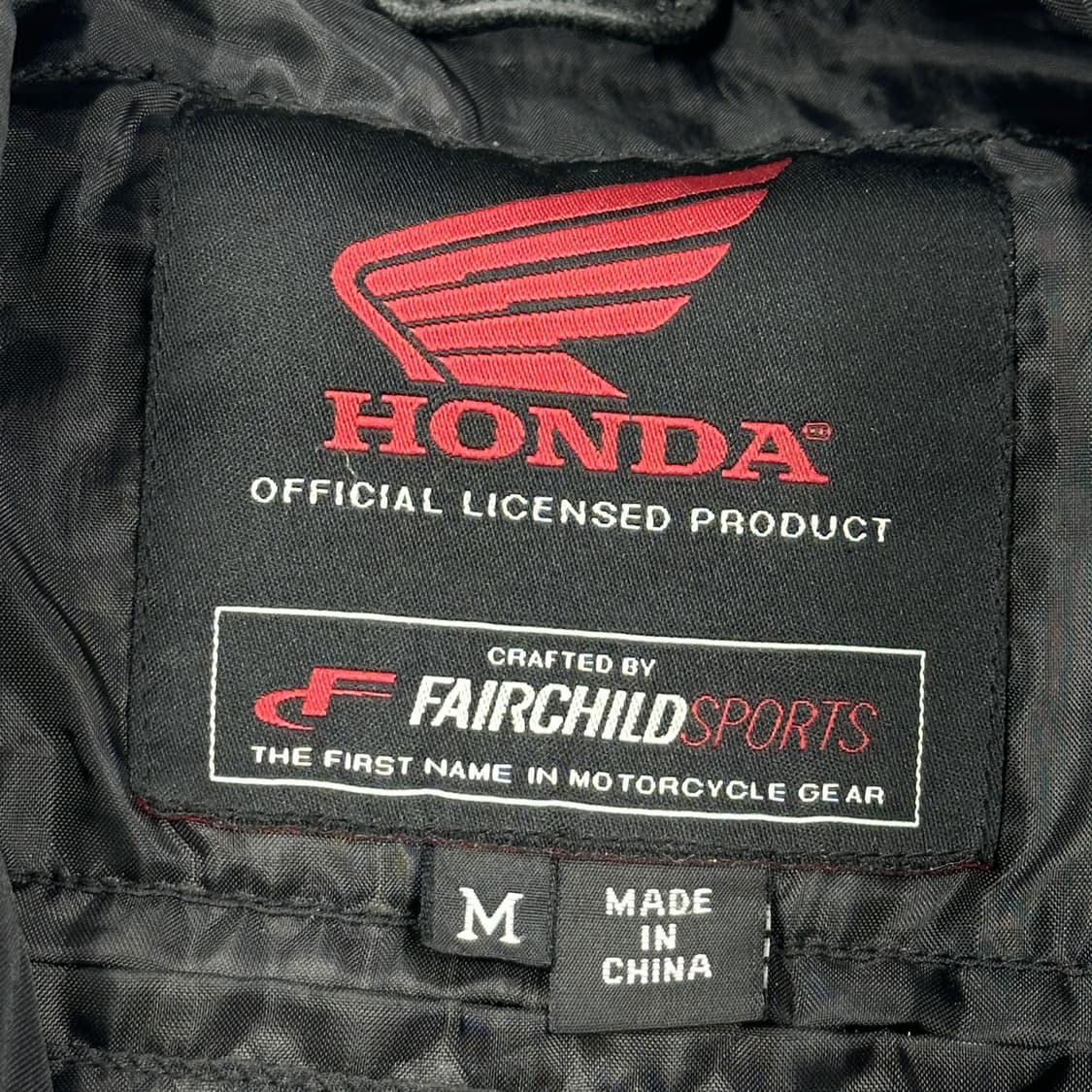혼다 할리데이비슨 패치 가죽 바이커자켓 라이더자켓 여성M 상품이미지7