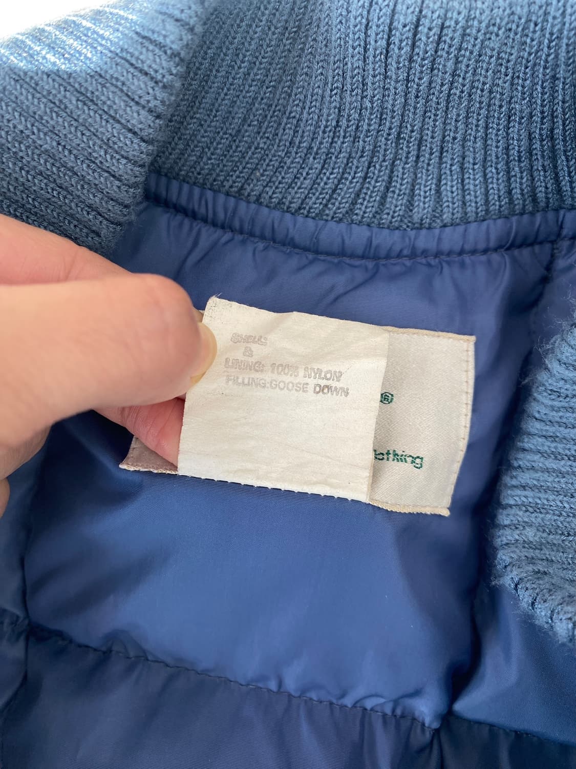 8-90‘s Rei 구스다운 푸퍼 베스트 상품이미지6