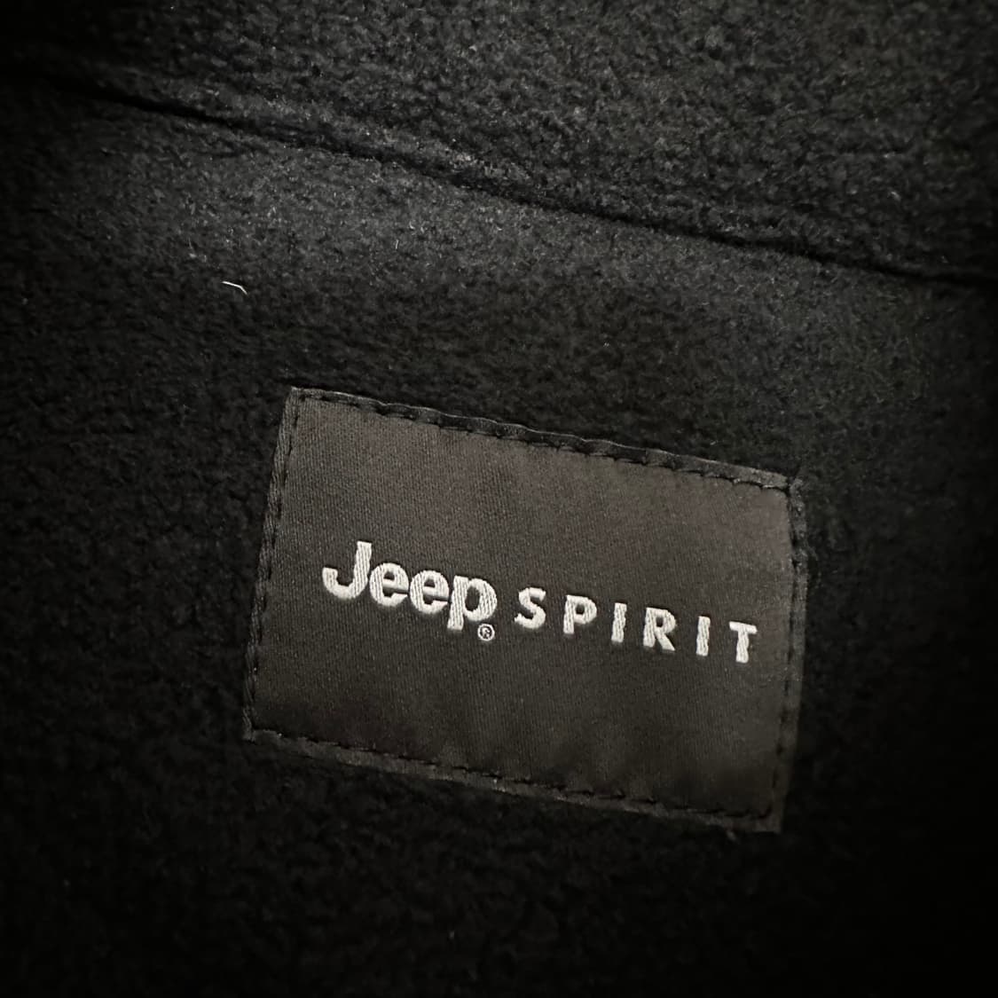Jeep 지프 후리스 집업 자켓 블랙 110(2XL) 상품이미지3
