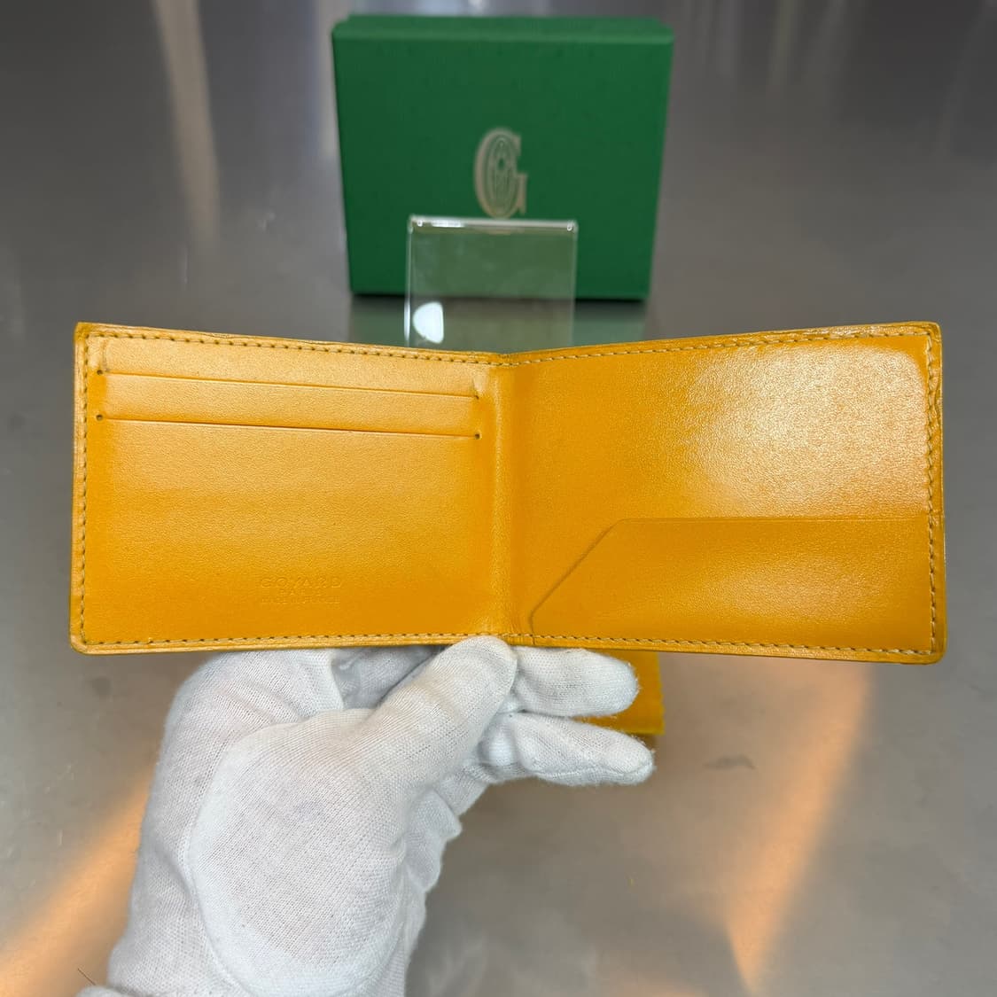 [리오브] 고야드 스페셜 옐로우 인서트 카드지갑 상품이미지4