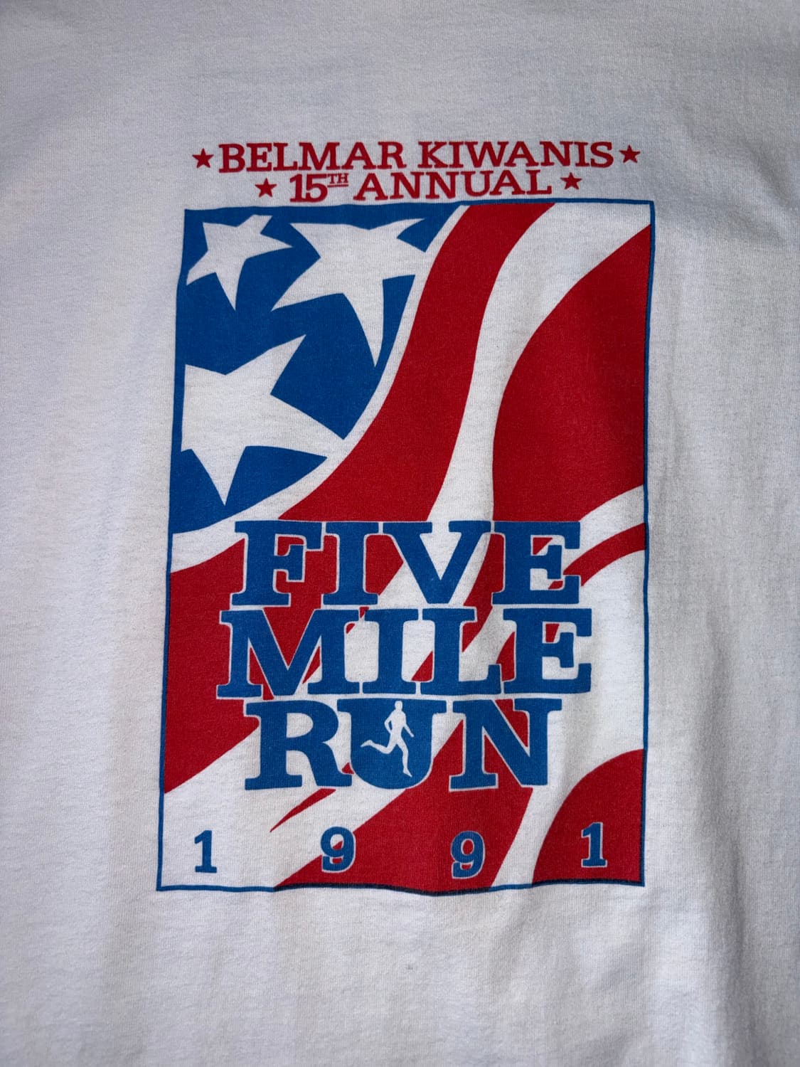 90s vintage Run T-shirt 빈티지 러닝티셔츠  상품이미지3
