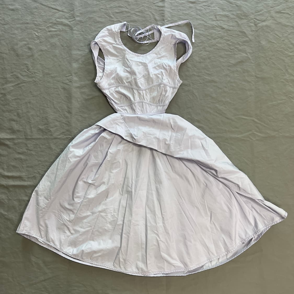 세실리에 반센 seero 컷아웃 코튼 미니 드레스 상품이미지4