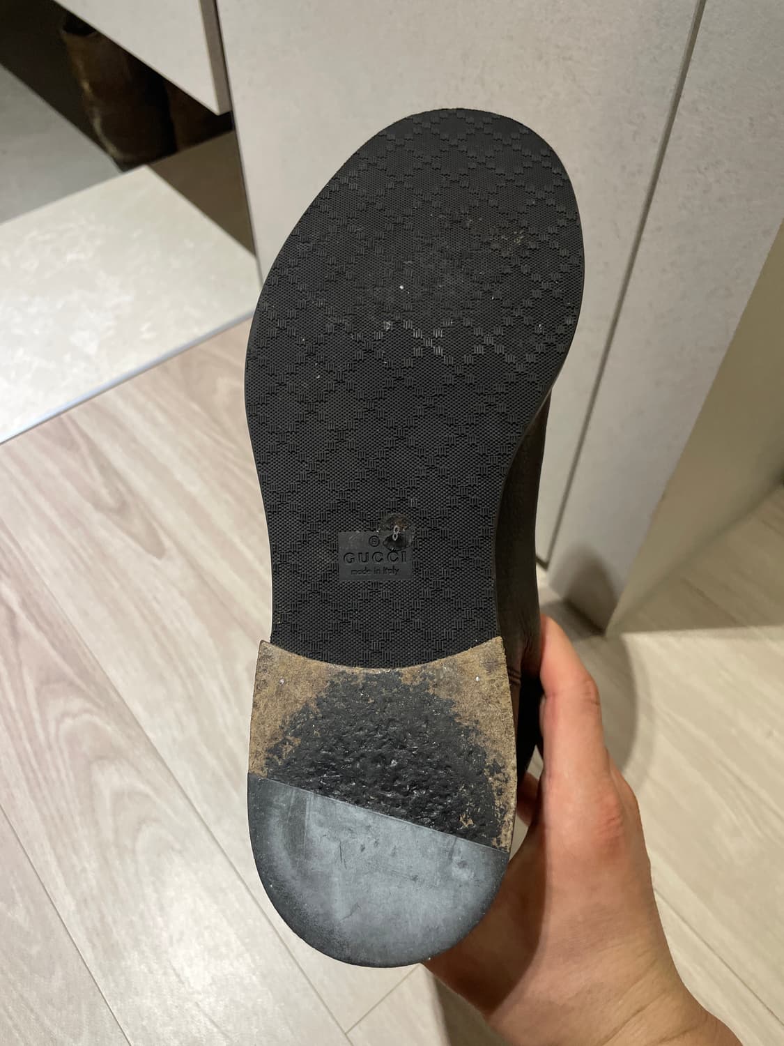 빈티지 구찌 엔지니어 부츠 US 8  (실사이즈감 265) 상품이미지7