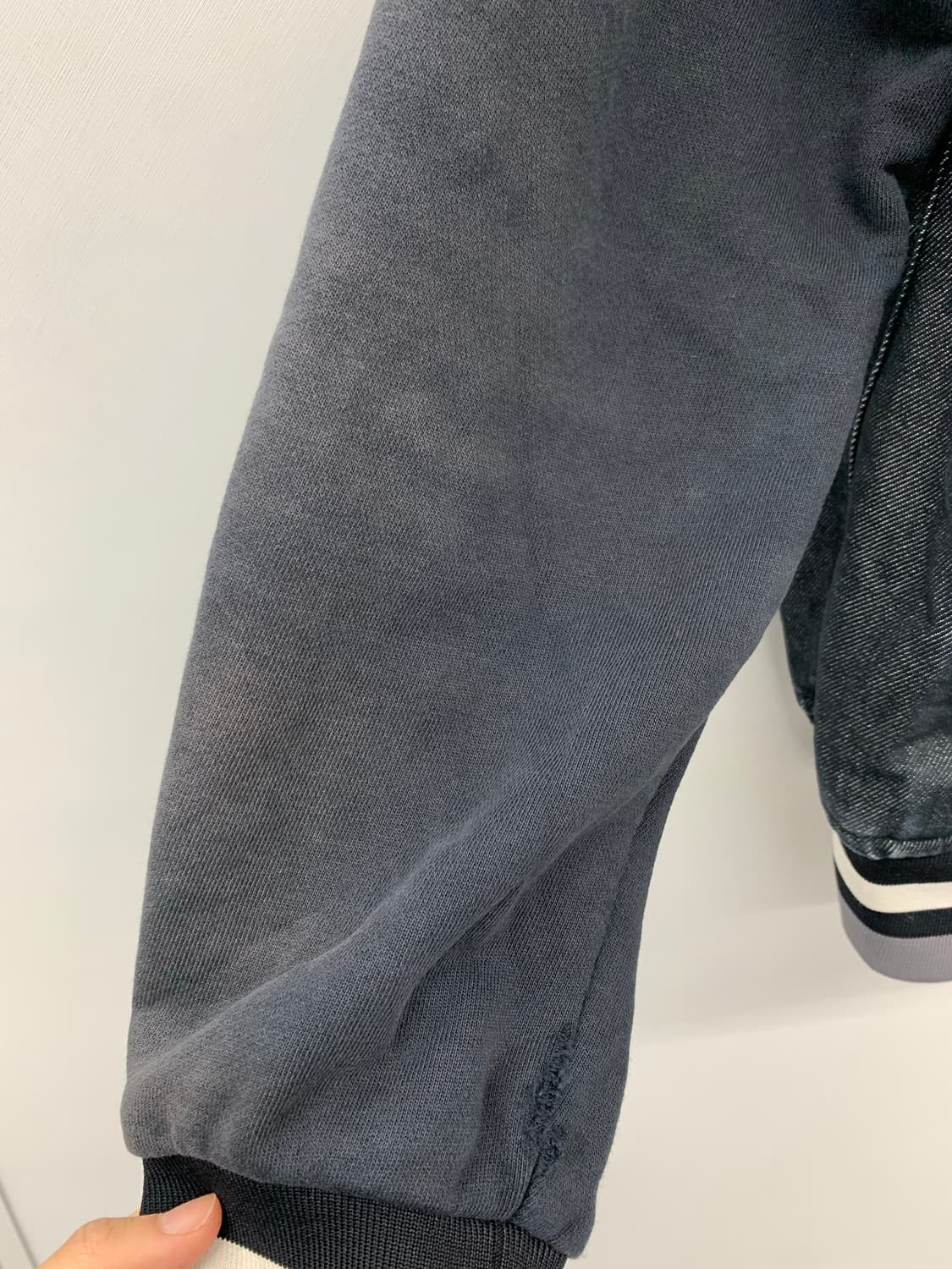 후부 데님 스타디움 집업 상품이미지8