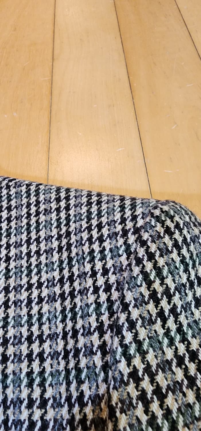 체크 모직 자켓 M 상품이미지7