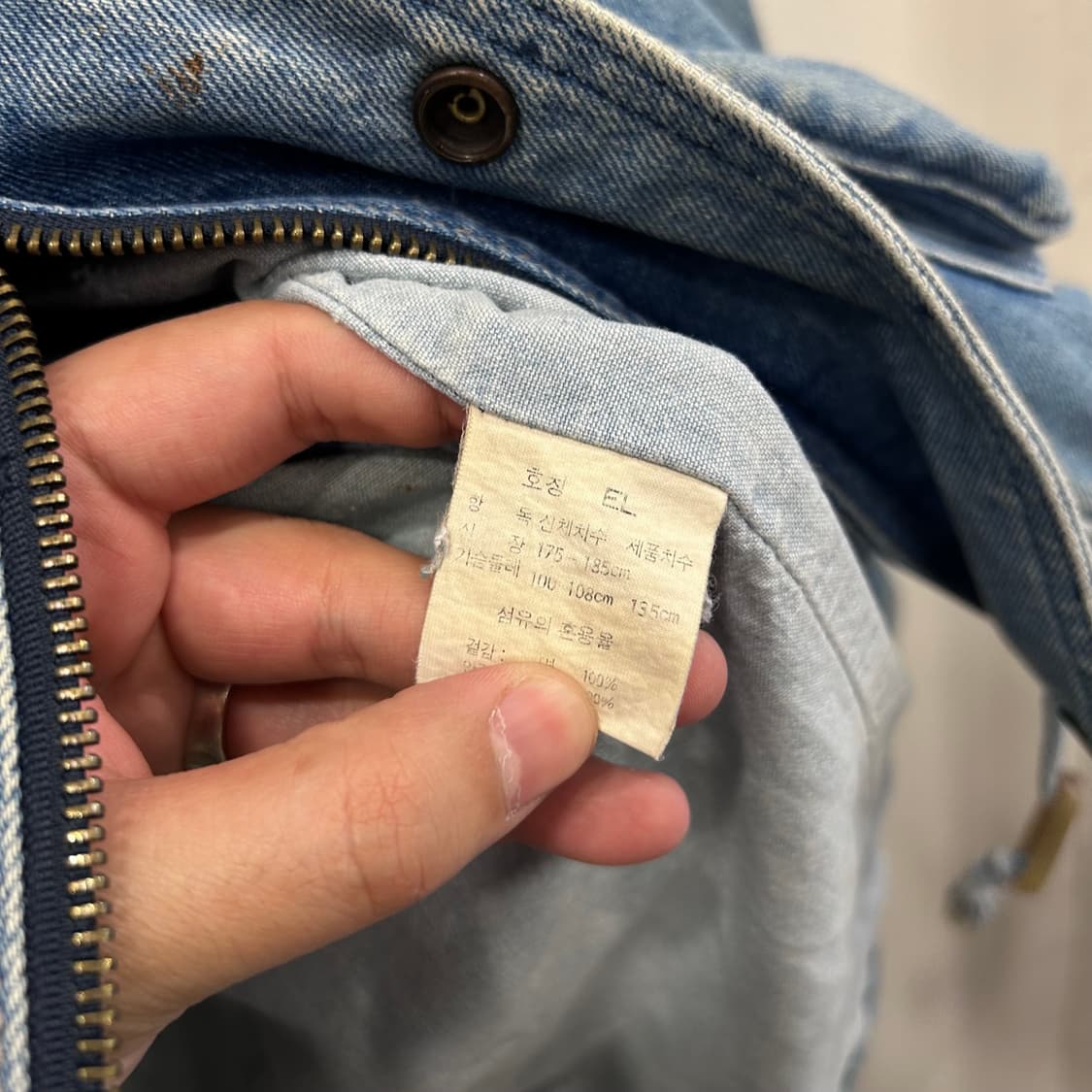 캘빈클라인 클래식 데님 워크 하프자켓 상품이미지4