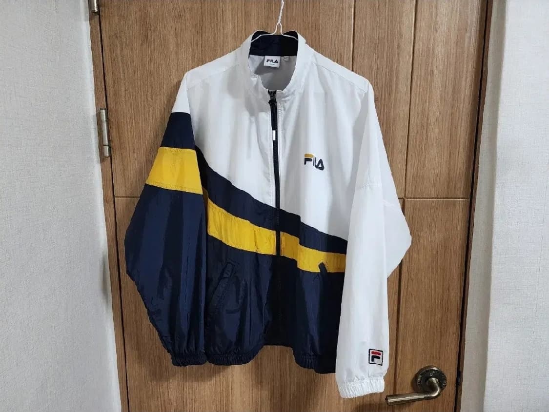 (95)휠라 오버핏 바람막이 점퍼 상품이미지1