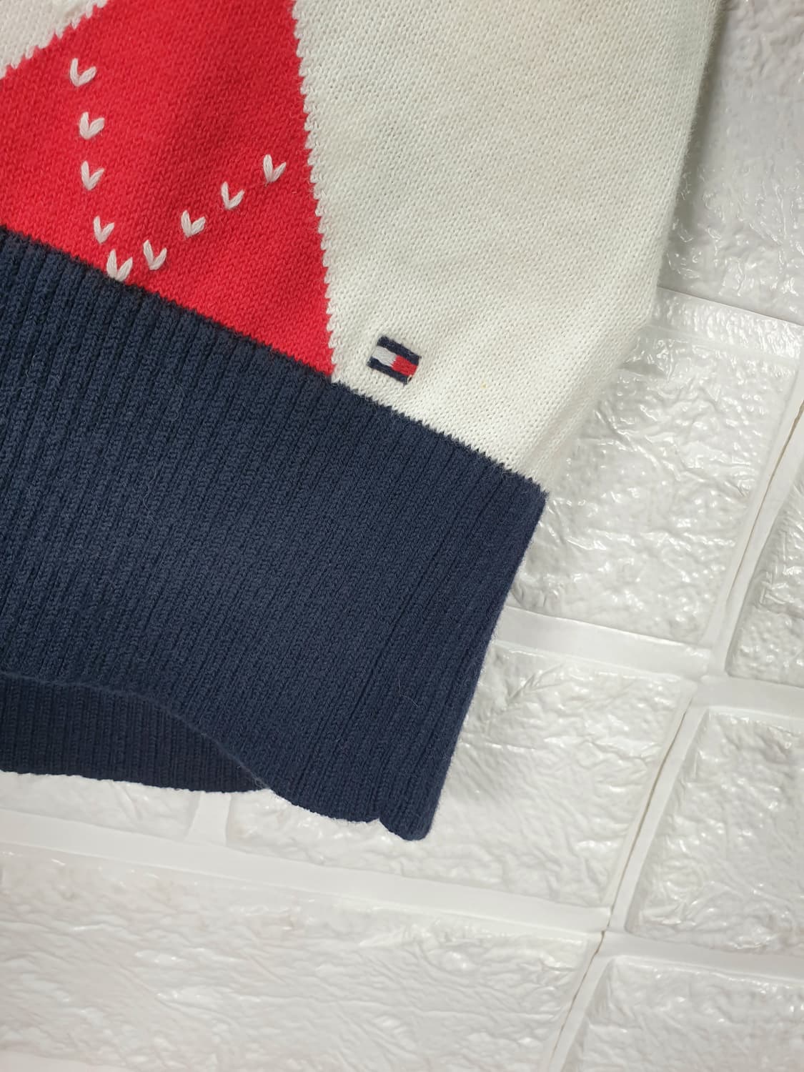 [M]타미힐피거 니트 브이넥 조끼 상품이미지5