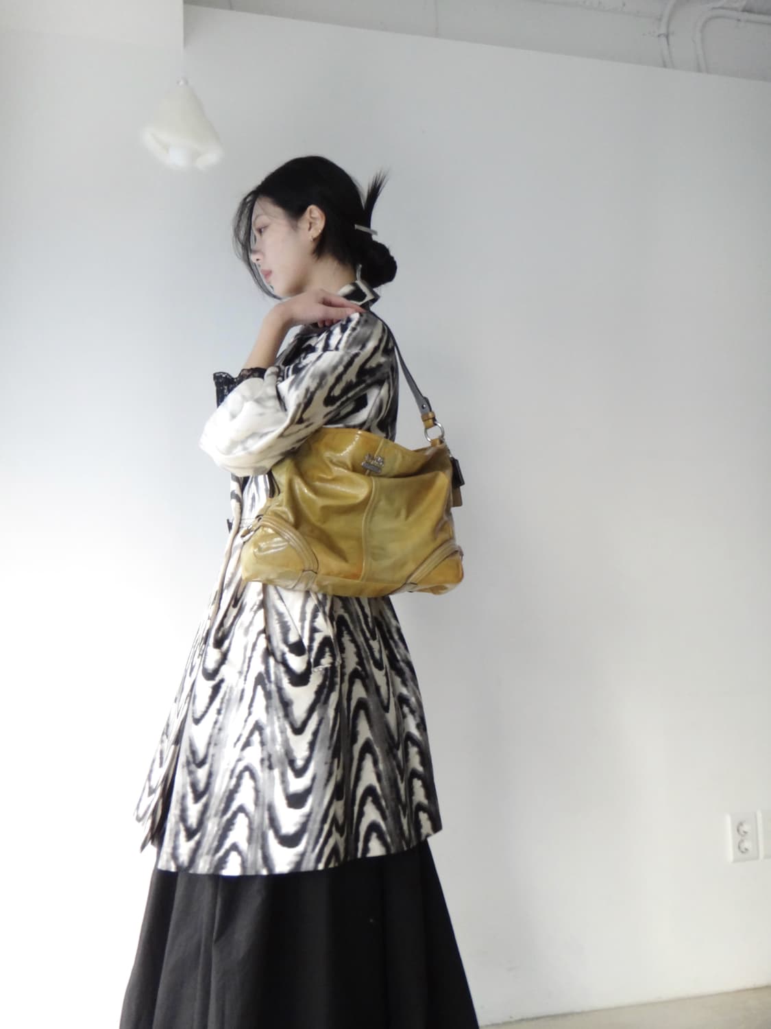 OBZEE Water paint semi formal jacket 상품이미지8