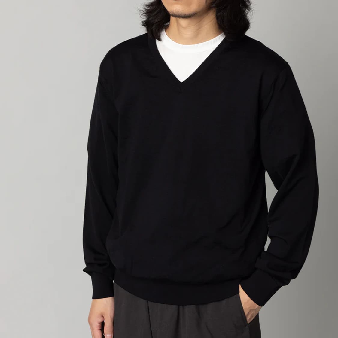 M) seya. * batoner 세야 * 바토너 브이넥 니트 상품이미지7