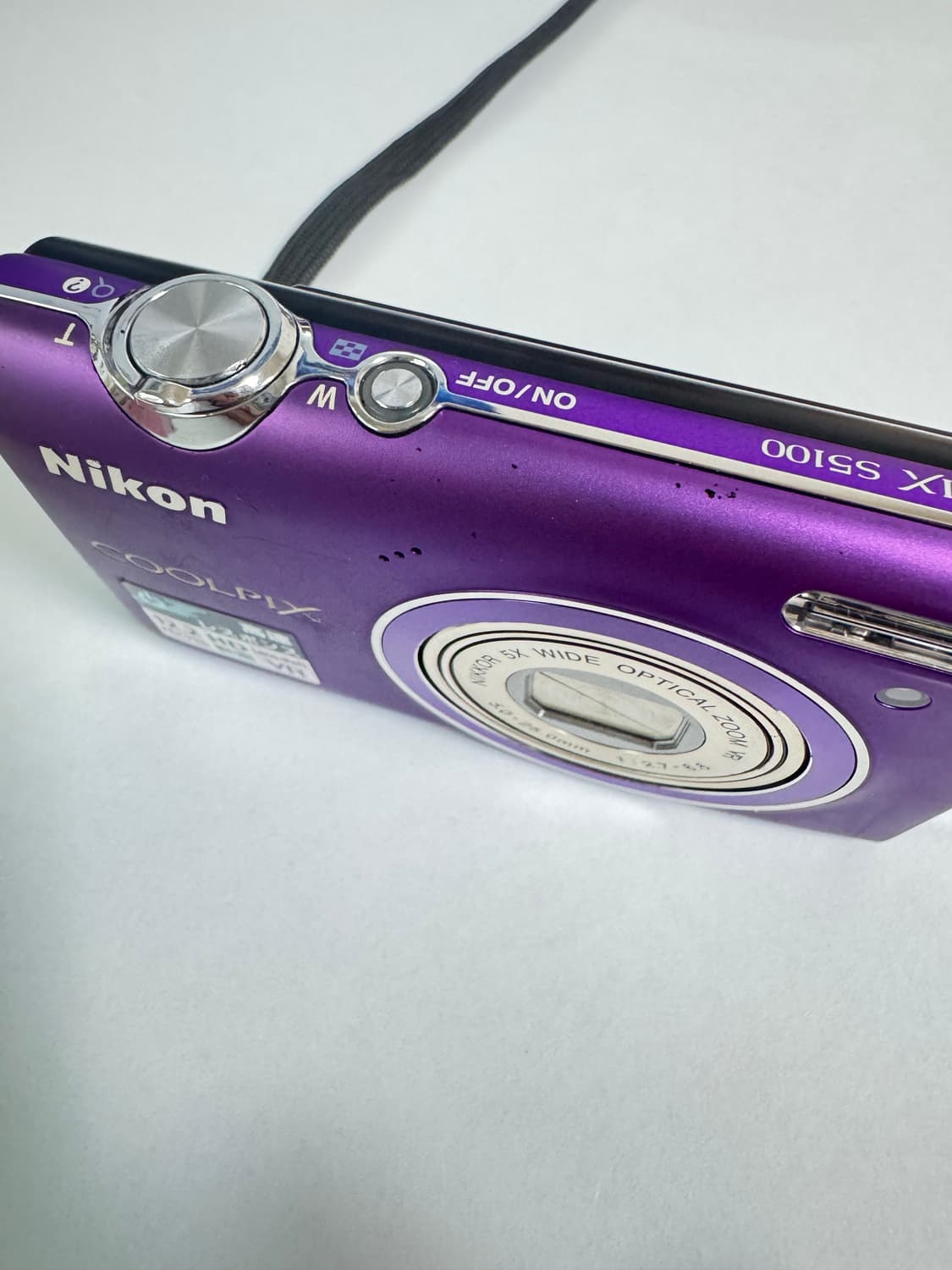 츄 디카) 민트급! 니콘 쿨픽스 nikon coolpix s5100 보라 상품이미지3