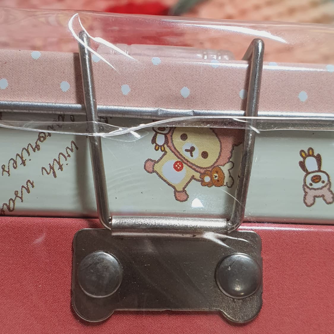 미개봉) 고전 우사기 코리락쿠마 2단 틴케이스 필통 산엑스 캐릭터 학용품 상품이미지9