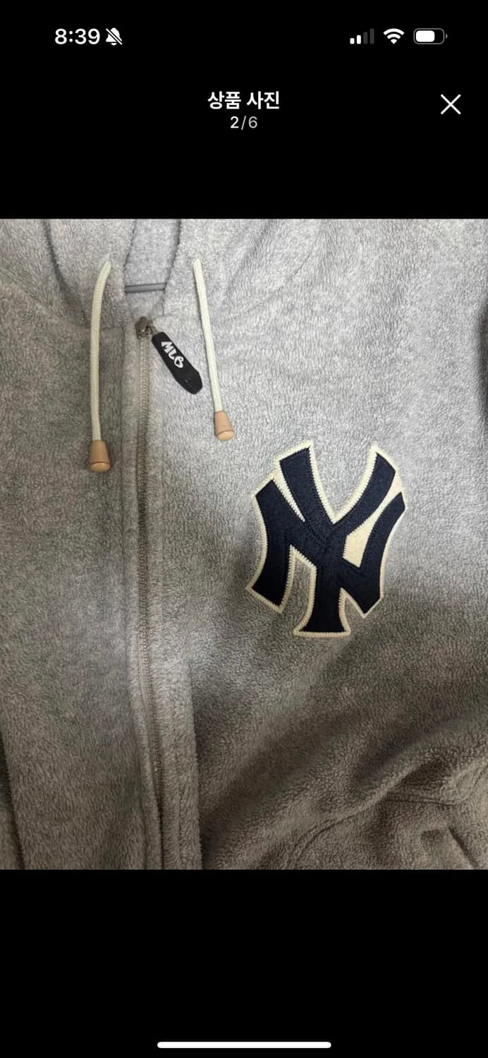 Mlb 빈티지 후리스 상품이미지2