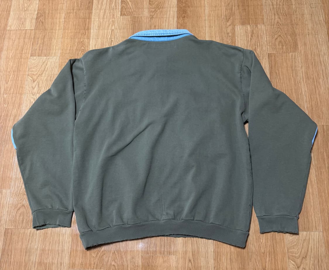  CPM The Green Flash 하프 집업 올리브 상품이미지3