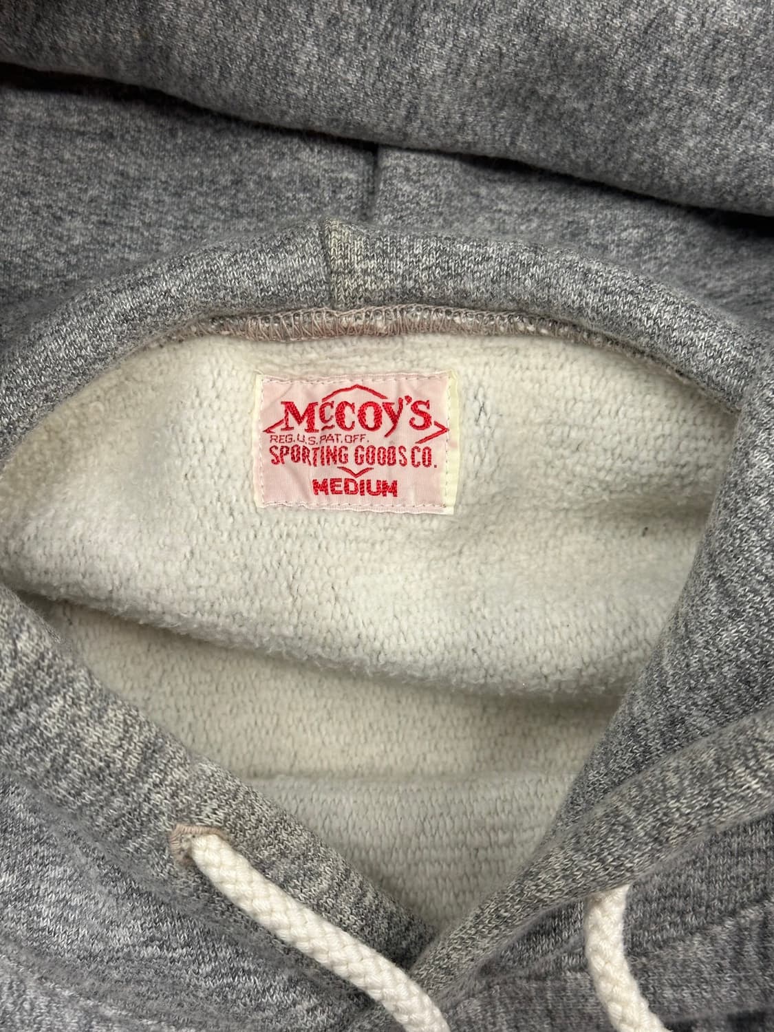 M)Real McCoy’s 빈티지 밀리터리 아카데미 루프휠 후디 상품이미지4