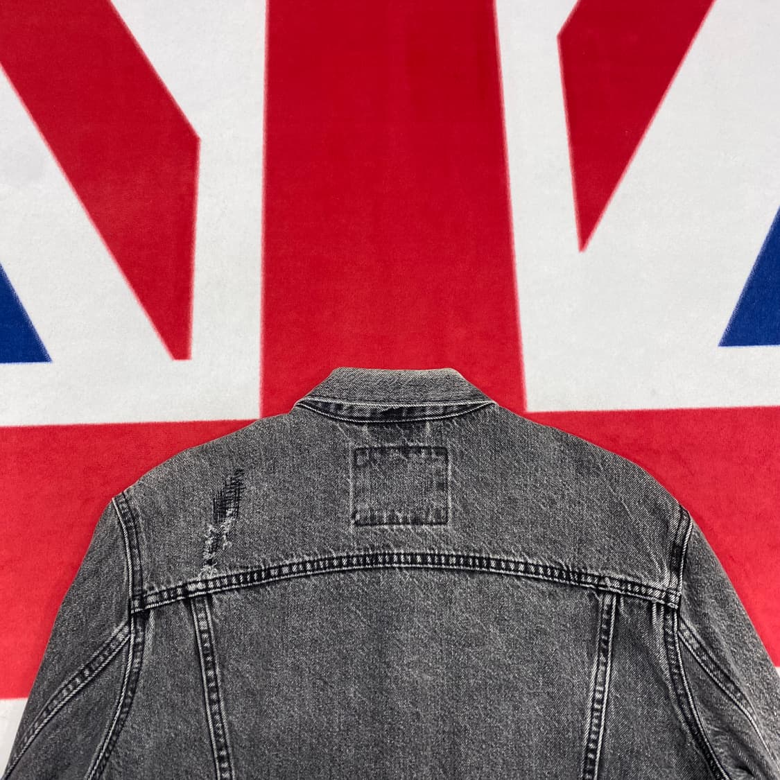 리바이스 알터드 트러커 흑청데님자켓 M 상품이미지7