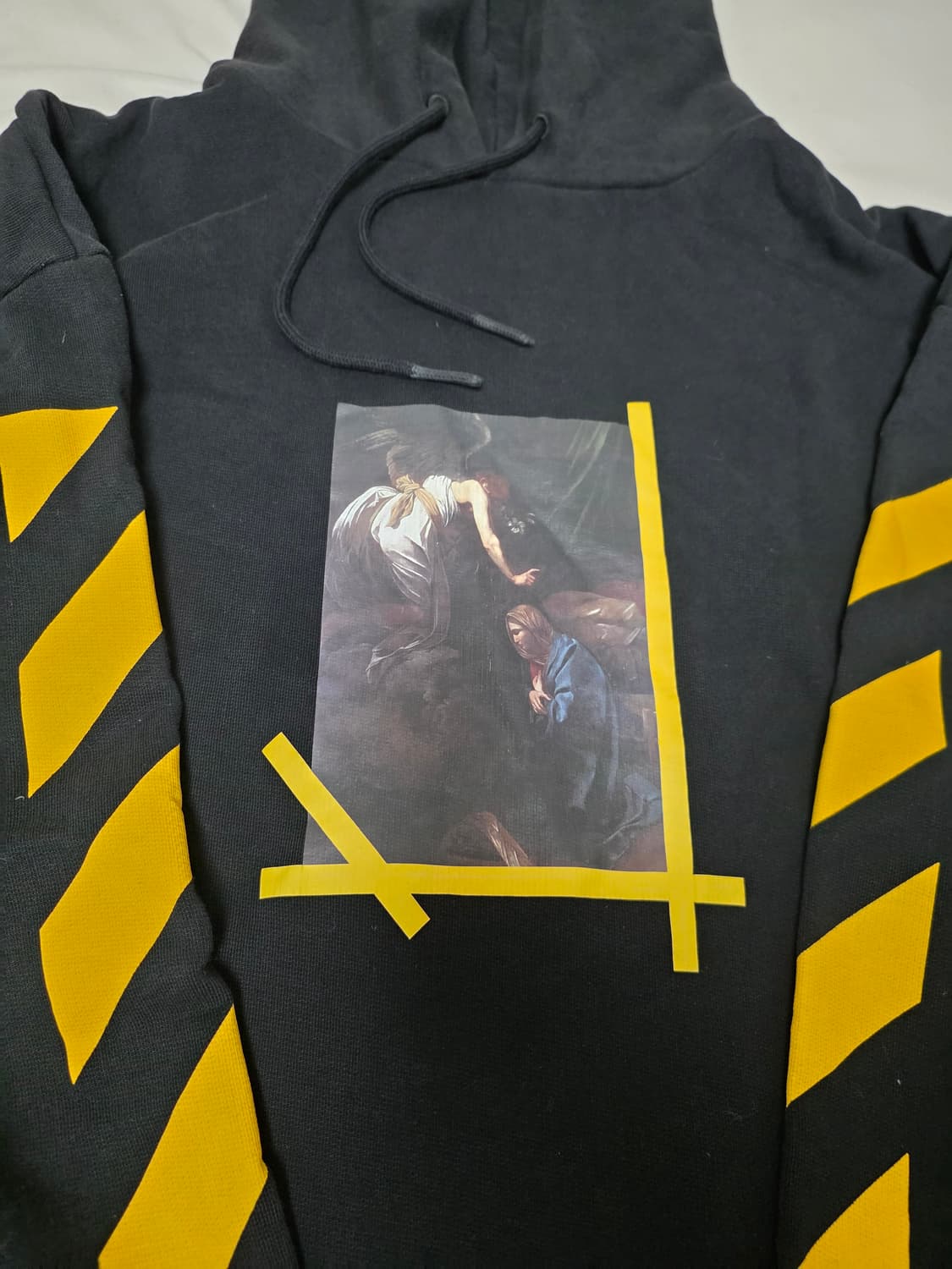 오프화이트 카라바지오 디아그 애로우 오버 후드 S 가단 62cm 상품이미지3