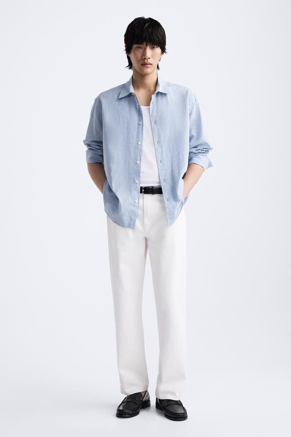 자라 맨 리미티드 에디션 레더 로퍼 상품이미지4