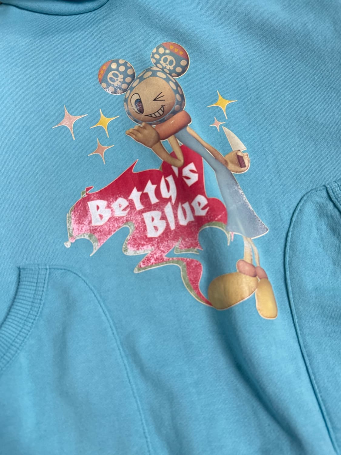 Betty's blue printing detail hoodie 상품이미지7