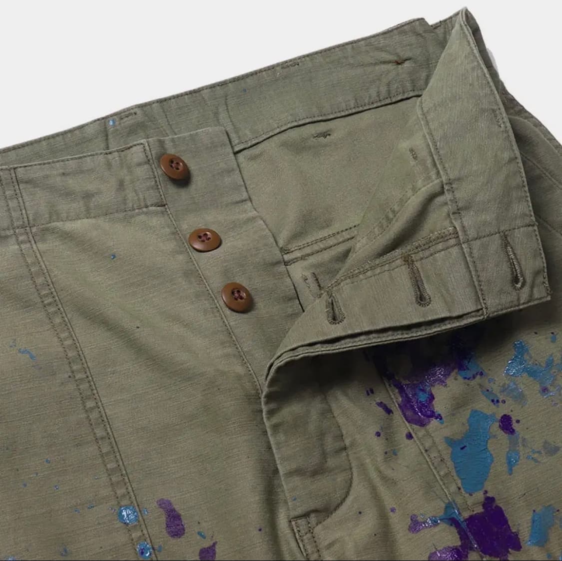 니들스 페인팅 퍼티그 팬츠 상품이미지3