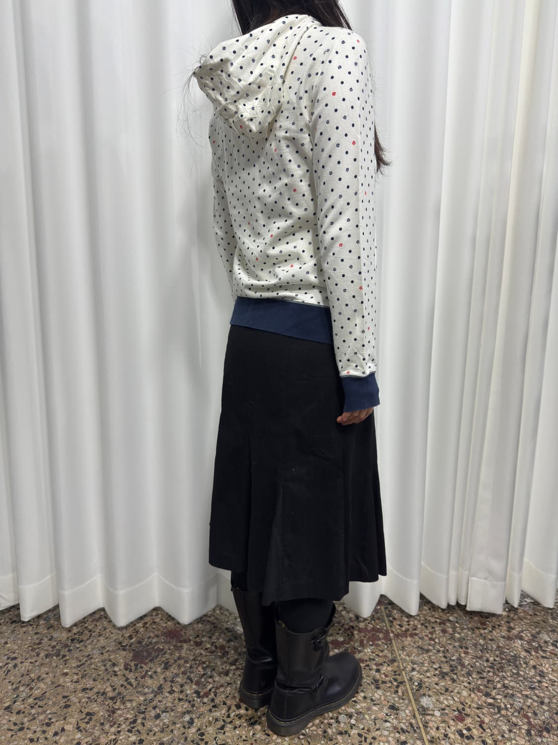 adidas dot&rose hood zipup 상품이미지4