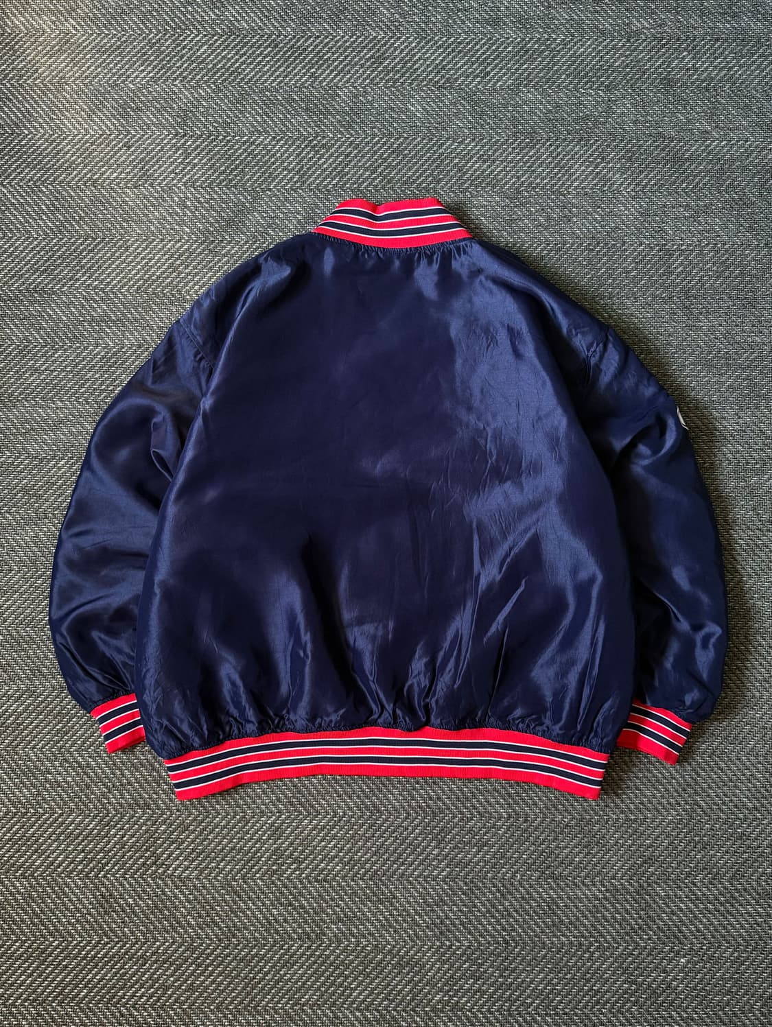 90s 시애틀 매리너스 새틴 퀼트 바시티 자켓 (105-110) 상품이미지7