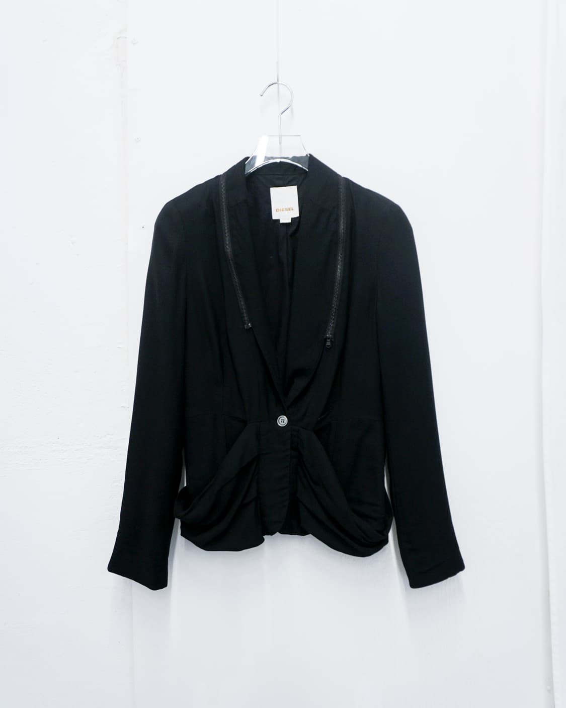 DIESEL drape twist zip jacket 상품이미지1
