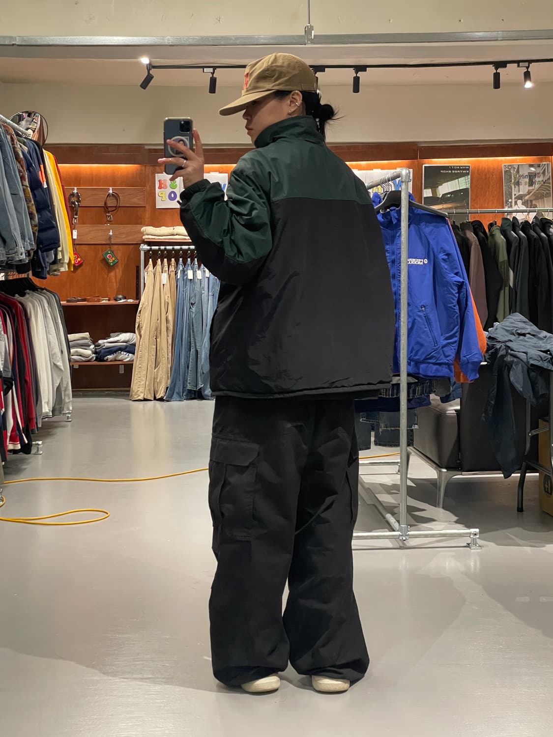 빈티지 리버시블 플리스 바람막이 자켓  상품이미지6