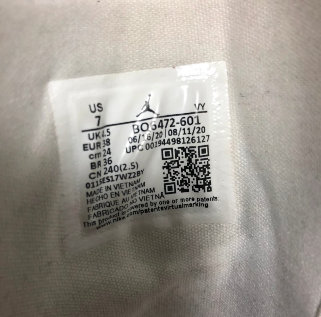 [240] 조던 1 미드 짐레드 블랙 상품이미지5