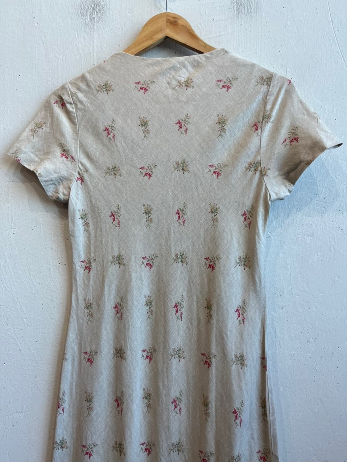 LAURA ASHLEY 로라 애슐리 퓨어린넨 플라워 원피스 상품이미지5