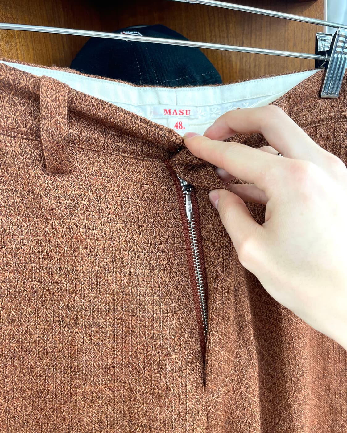 [48] MASU 마수 울 팬츠 상품이미지3