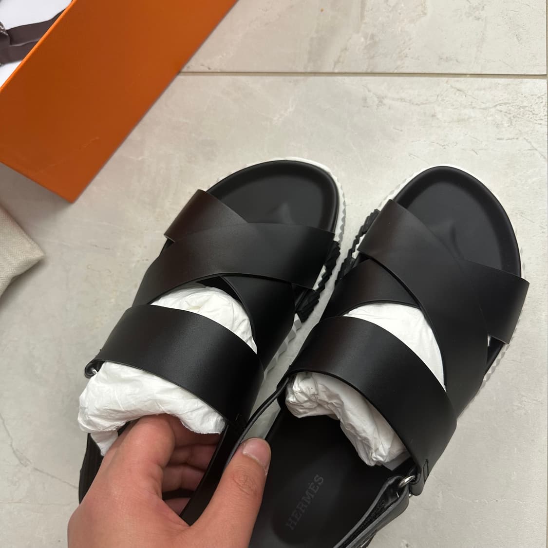 에르메스 일렉트릭 샌들 새상품  상품이미지5