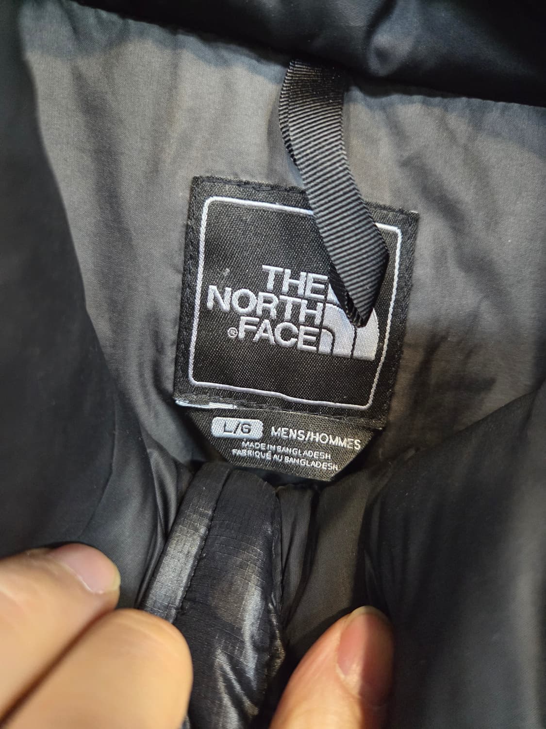 노스페이스 해외판 구형 눕시 700 패딩 검정 xl 상품이미지3