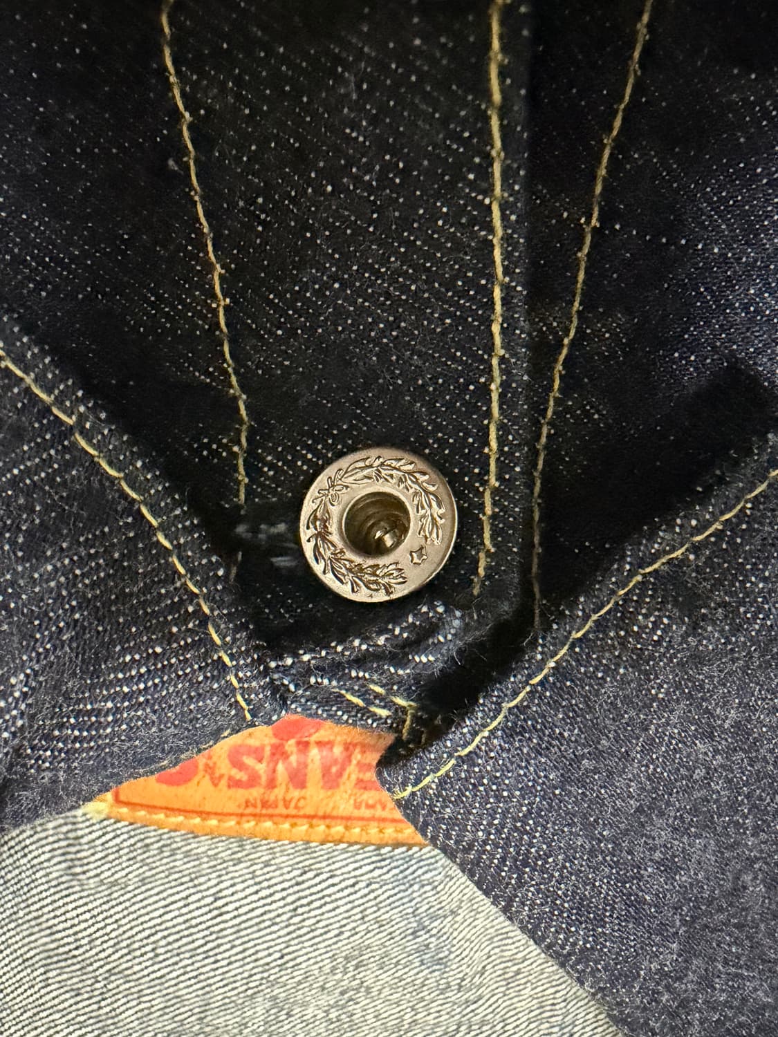 Tcb jeans late 40s 대전판 원워시 데님자켓 42 새제품 상품이미지4